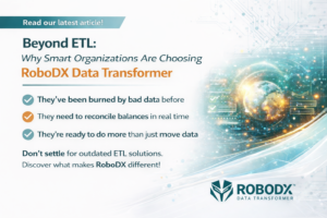 RoboDX data transformation software
